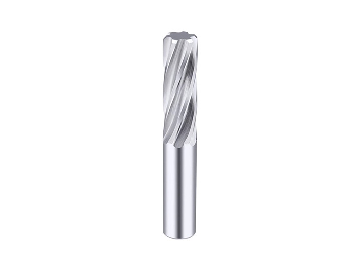 Integral Tungsten Carbide Six-Flute Spiral Reamer