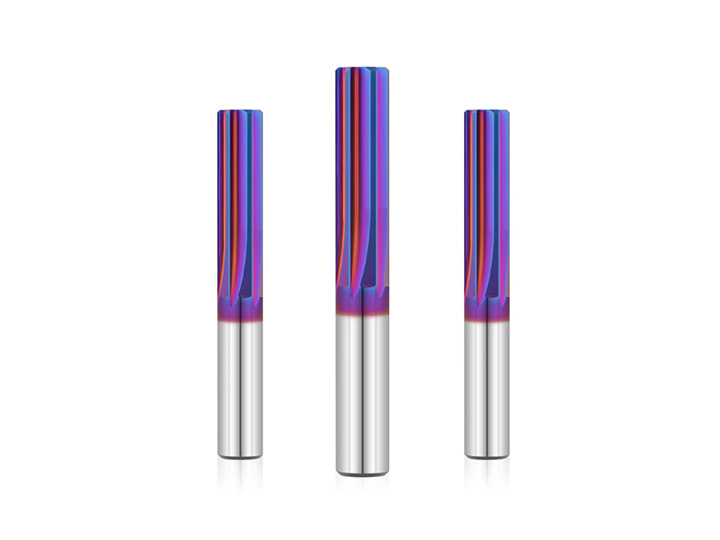 Integral Tungsten Carbide Six-Flute Straight Groove Reamer
