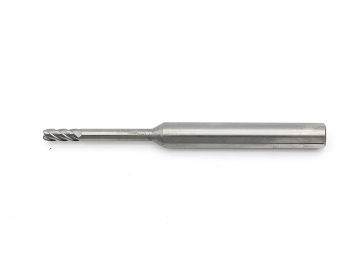 Four-Flute Integral Tungsten Carbide Round Nose Cutter H