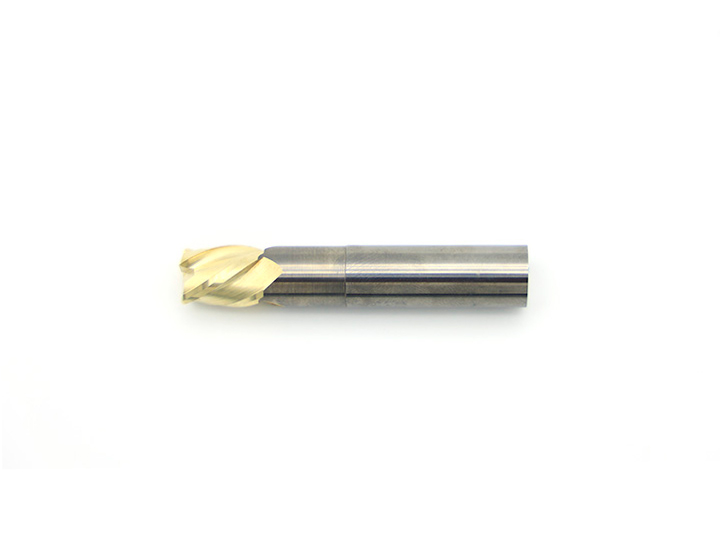Four-Flute Integral Tungsten Carbide Round Nose Cutter A
