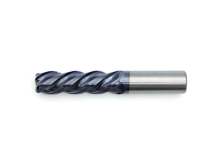 Four-Flute Integral Tungsten Carbide Round Nose Cutter B