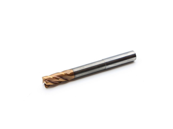 Four-Flute Integral Tungsten Carbide Round Nose Cutter G