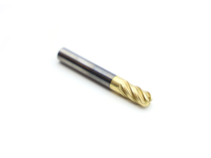 Five-Flute Integral Tungsten Carbide Round Nose Cutter A