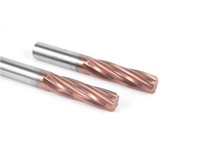 Integral Tungsten Carbide Six-Flute Spiral Reamer