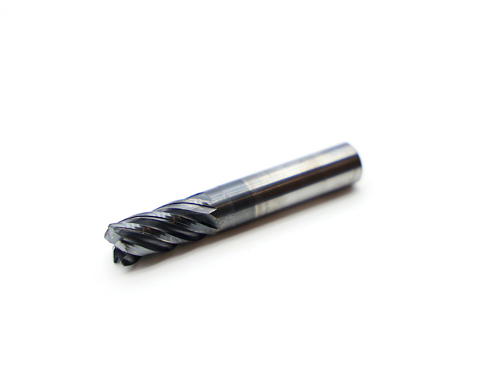 Five-Flute Integral Tungsten Carbide Round Nose Cutter B