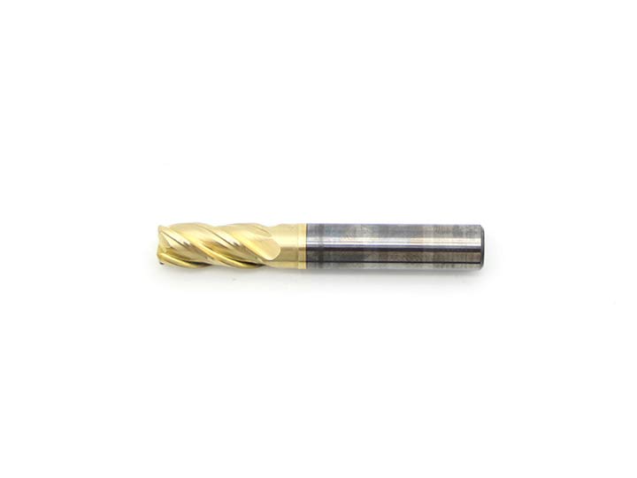 Four-Flute Integral Tungsten Carbide Round Nose Cutter F