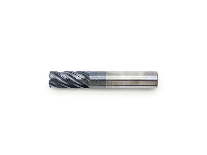 Five-Flute Integral Tungsten Carbide Round Nose Cutter B